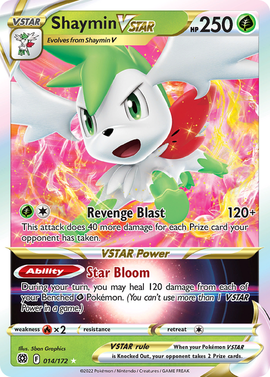 Shaymin VSTAR - 014/172 - Brilliant Stars