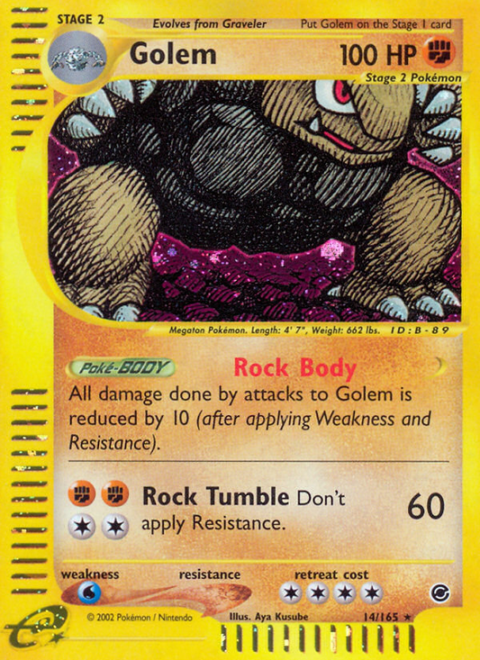 Golem - 014/165 - Expedition Base Set