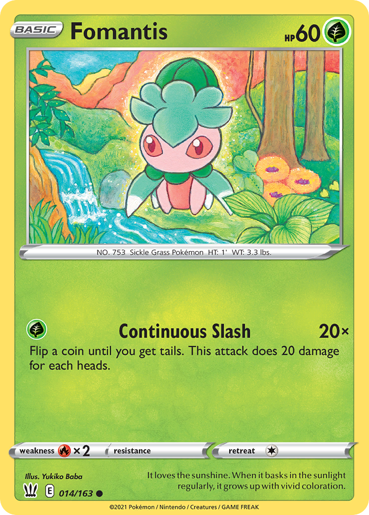 Fomantis - 014/163 - Battle Styles