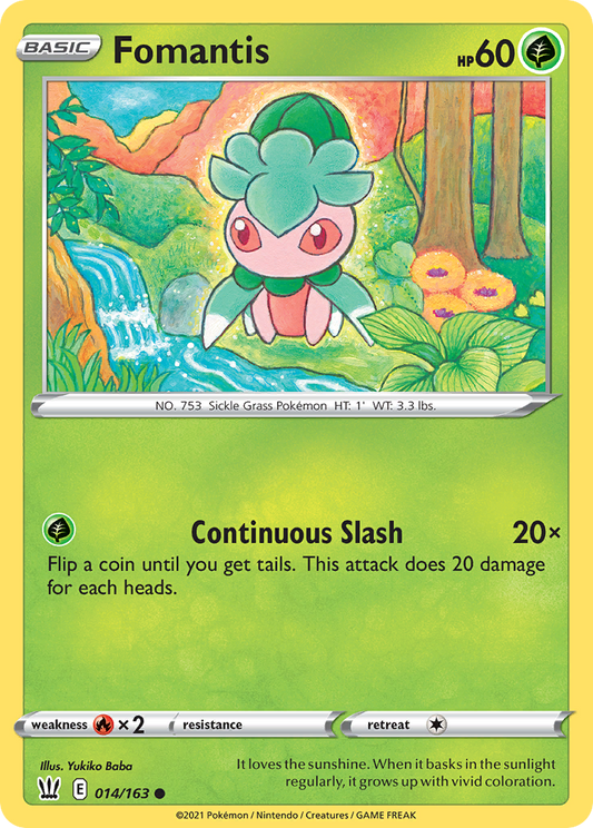 Fomantis - 014/163 - Battle Styles