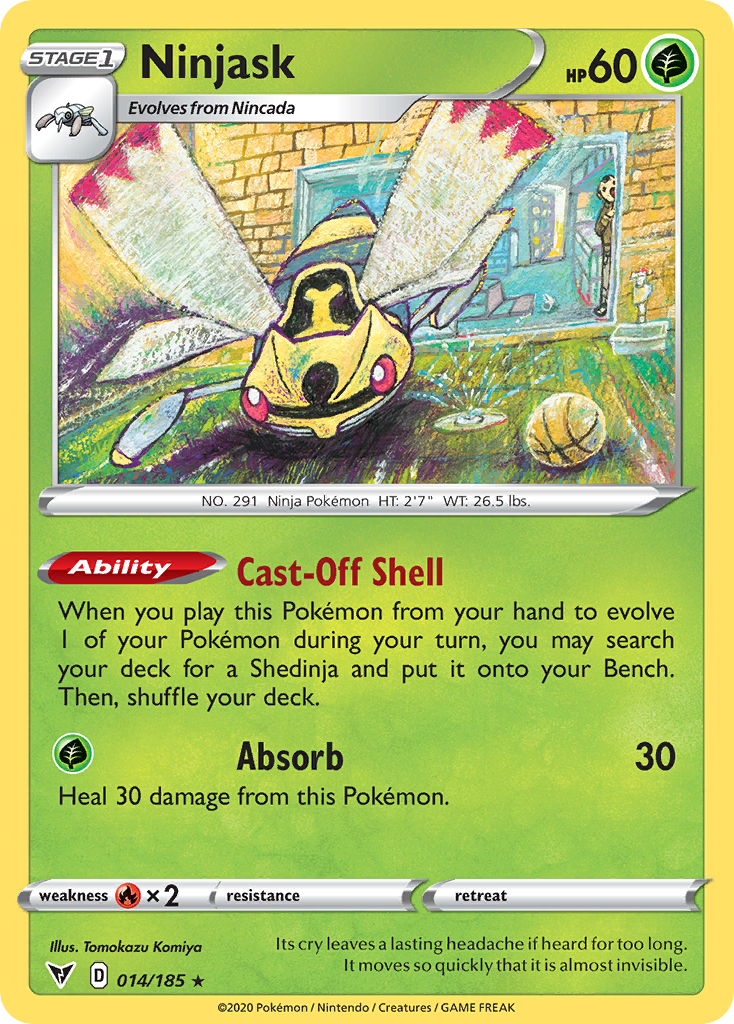 Ninjask - 014/185 - Vivid Voltage