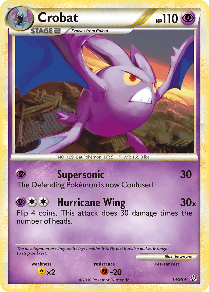 Crobat - 14/95 - HS—Unleashed