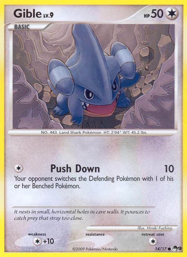 Gible - 14/17 - POP Series 9