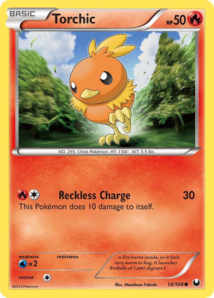 Torchic - 014/108 - Dark Explorers