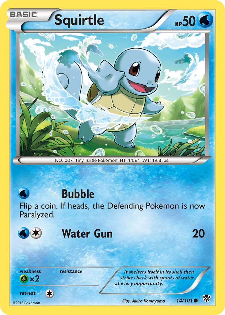 Squirtle - 014/101 - Plasma Blast