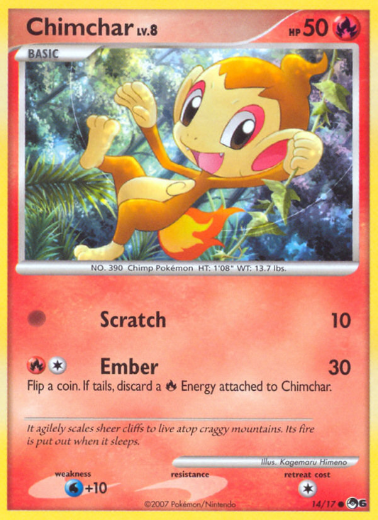 Chimchar - 14/17 - POP Series 6