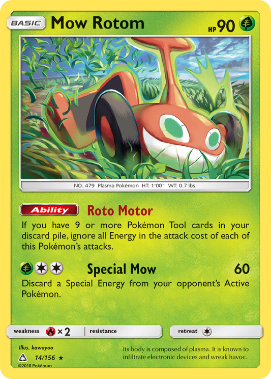 Mow Rotom - 014/156 - Ultra Prism