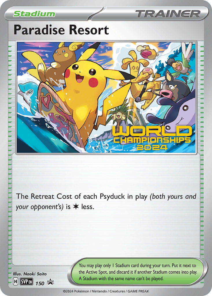 Paradise Resort - 150/165 - Scarlet & Violet Black Star Promos