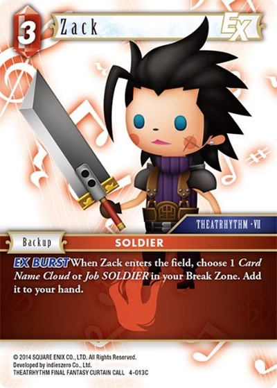 Zack EX - 4-013C - Common - Opus IV
