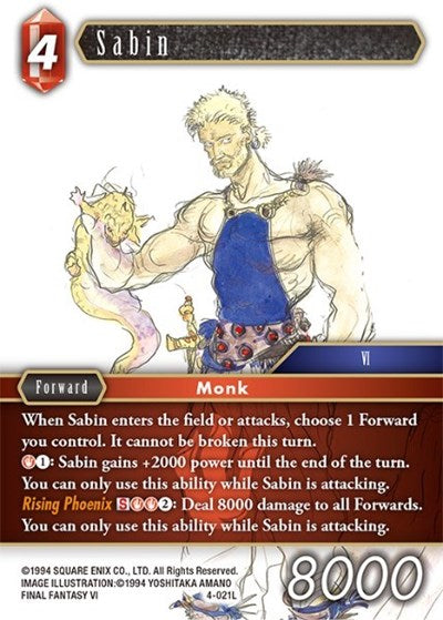 Sabin - 4-021L - Legend - Opus IV