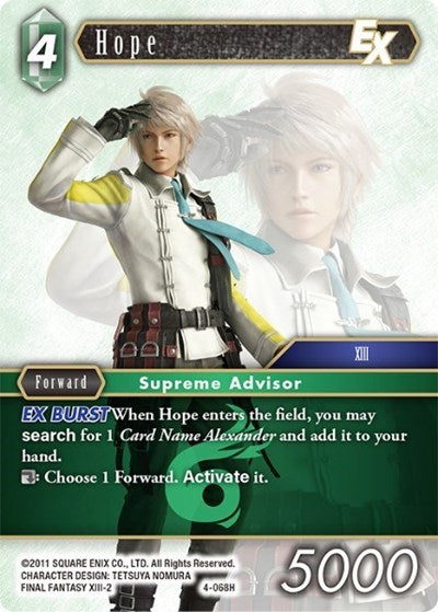 Hope EX - 4-068H - Hero - Opus IV