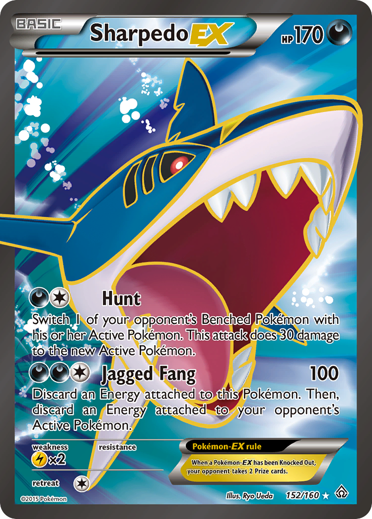 Sharpedo-EX - 152/160 - Primal Clash