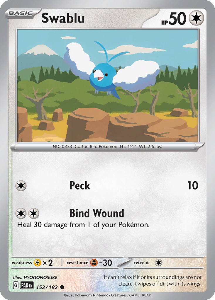 Swablu - 152/182 - Paradox Rift