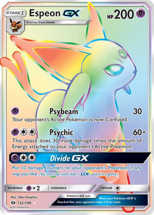 Espeon-GX - 152/149 - Sun & Moon