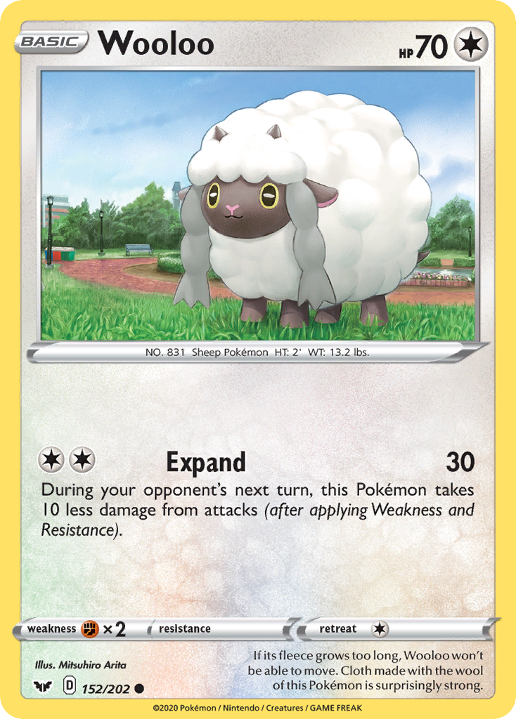 Wooloo - 152/202 - Sword & Shield