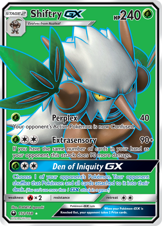 Shiftry-GX - 152/168 - Celestial Storm