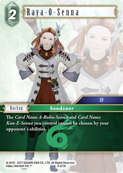 Raya-O-Senna - 4-071R - Rare - Opus IV