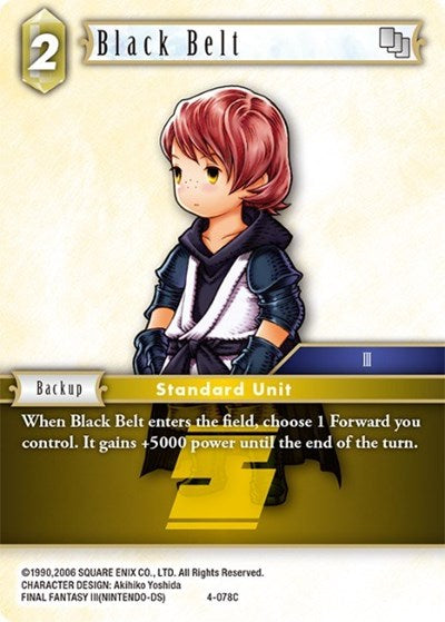 Black Belt - 4-078C - Common - Opus IV