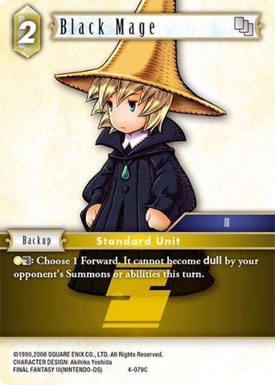 Black Mage - 4-079C - Common - Opus IV