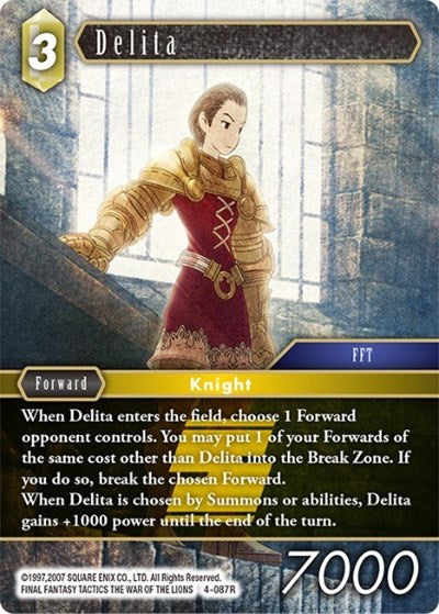 Delita - 4-087R - Rare - Opus IV