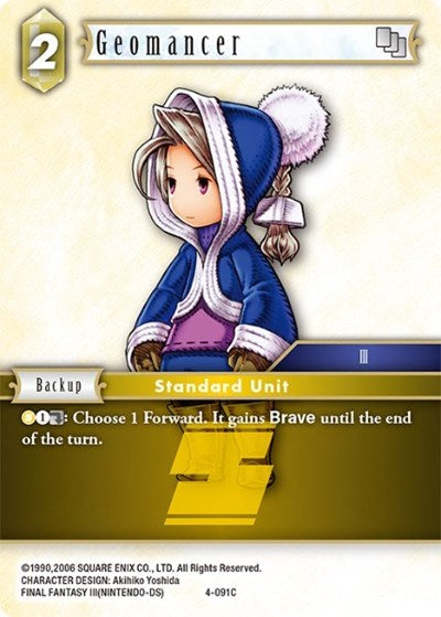 Geomancer - 4-091C - Common - Opus IV