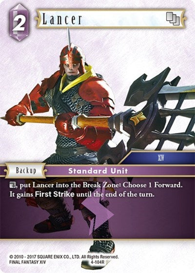Lancer - 4-104R - Rare - Opus IV
