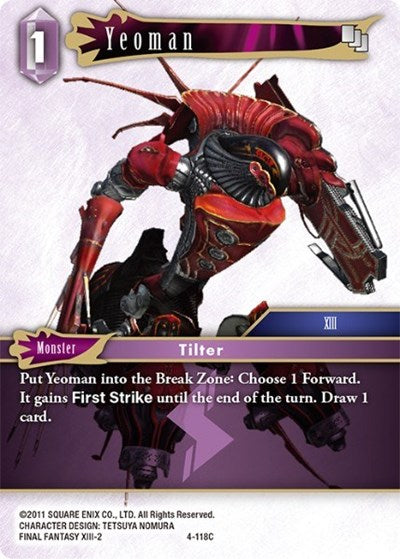 Yeoman - 4-118C - Common - Opus IV