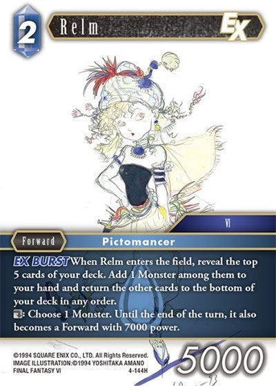 Relm EX - 4-144H - Hero - Opus IV