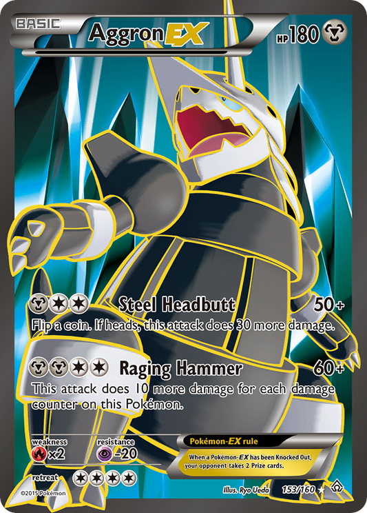 Aggron-EX - 153/160 - Primal Clash