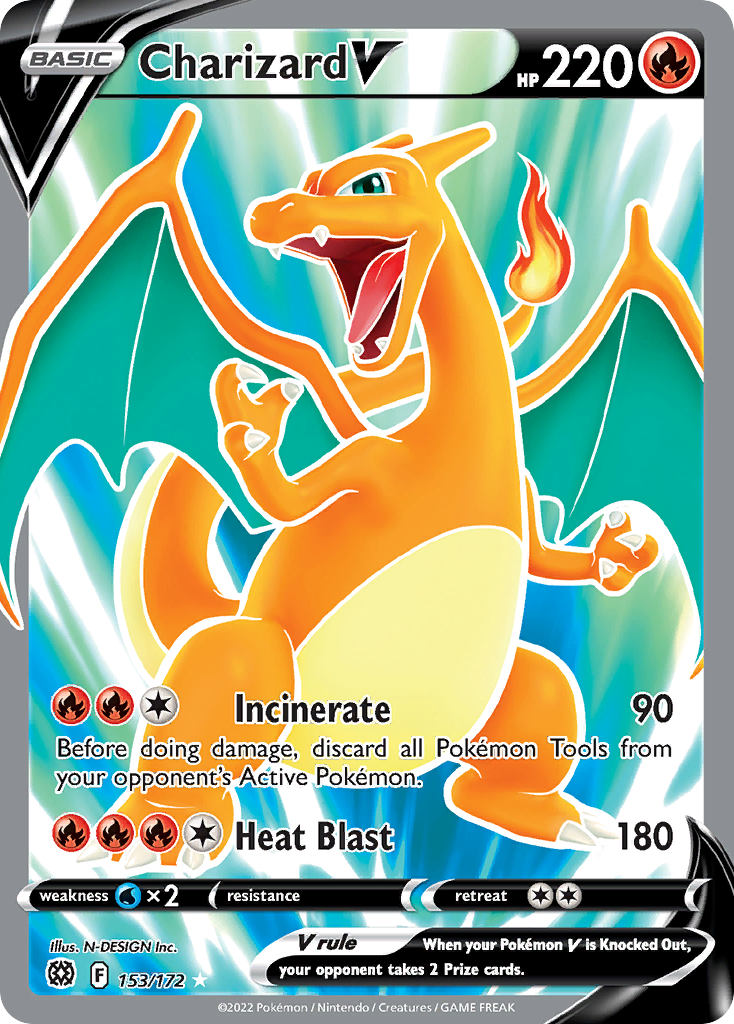 Charizard V - 153/172 - Brilliant Stars