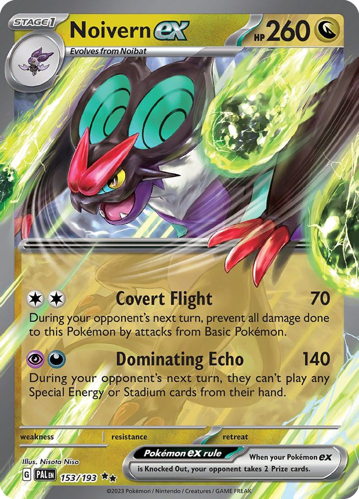 Noivern ex - 153/193 - Paldea Evolved