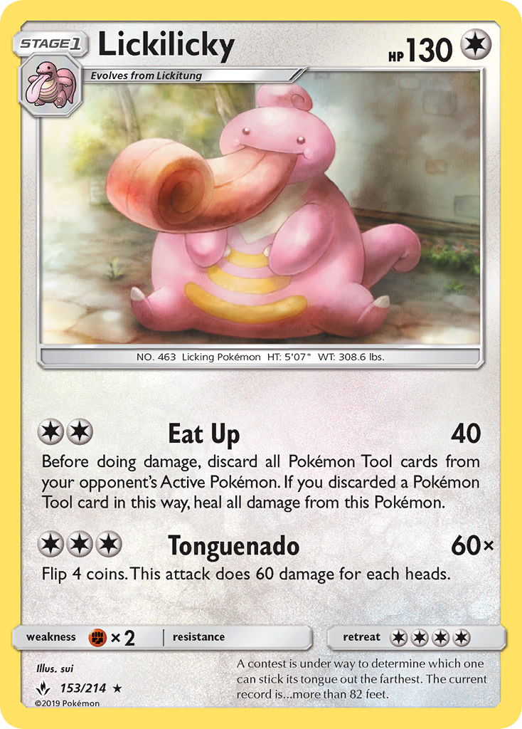 Lickilicky - 153/214 - Unbroken Bonds