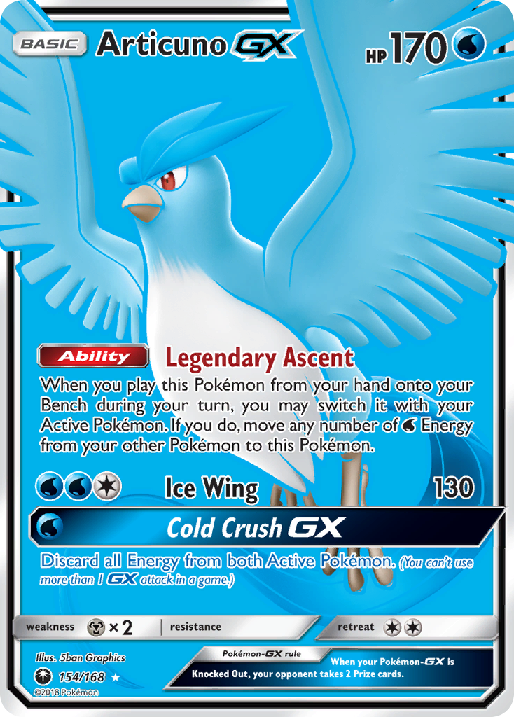 Articuno-GX - 154/168 - Celestial Storm