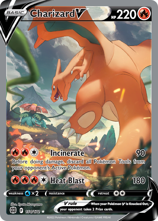 Charizard V - 154/172 - Brilliant Stars