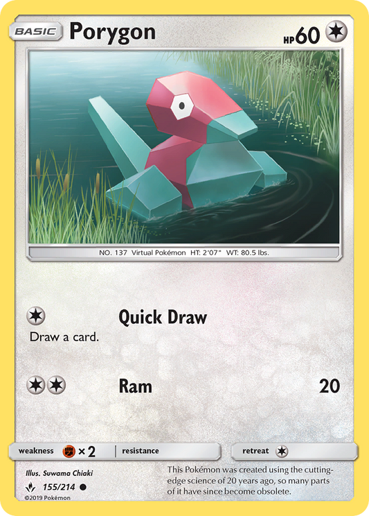 Porygon - 155/214 - Unbroken Bonds