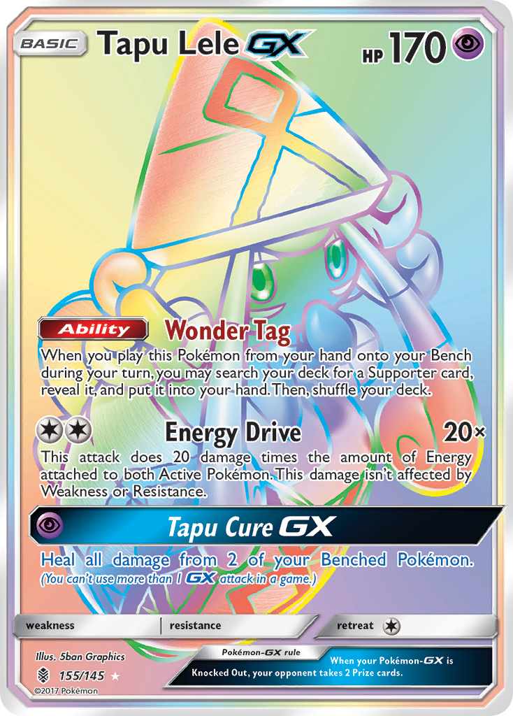 Tapu Lele-GX - 155/145 - Guardians Rising