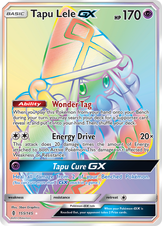 Tapu Lele-GX - 155/145 - Guardians Rising