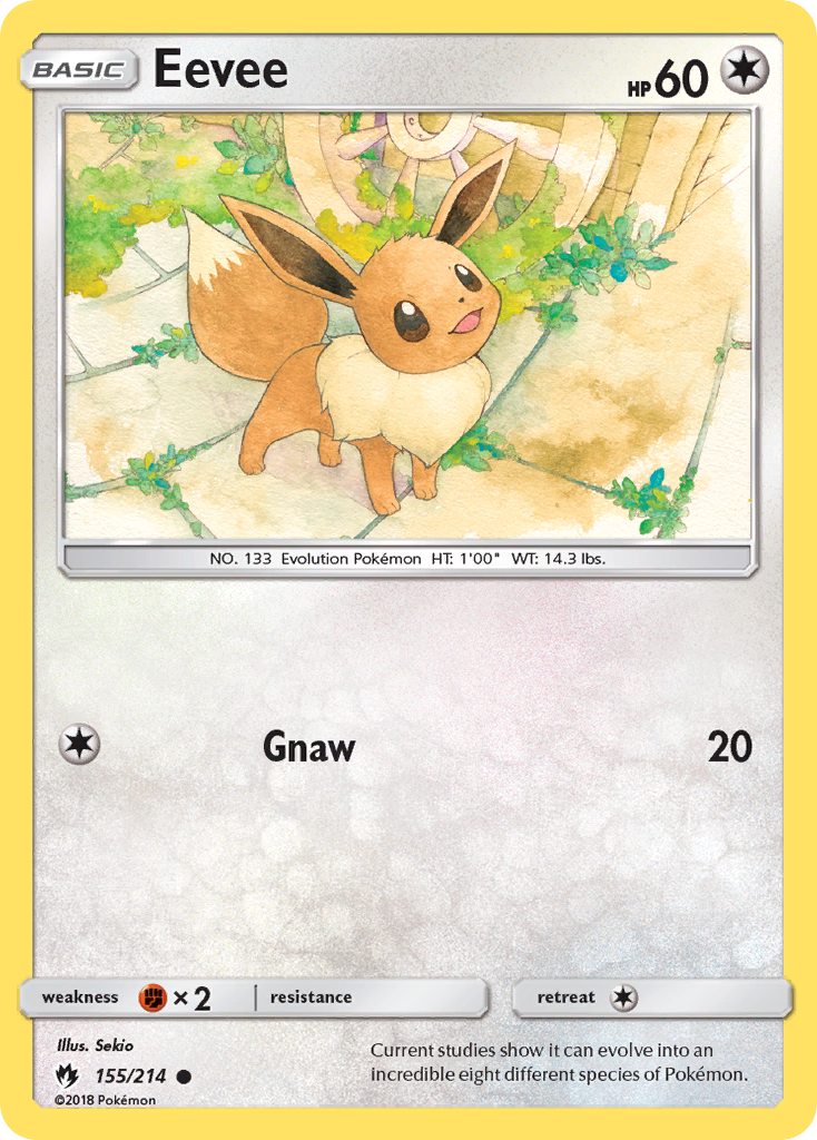 Eevee - 155/214 - Lost Thunder