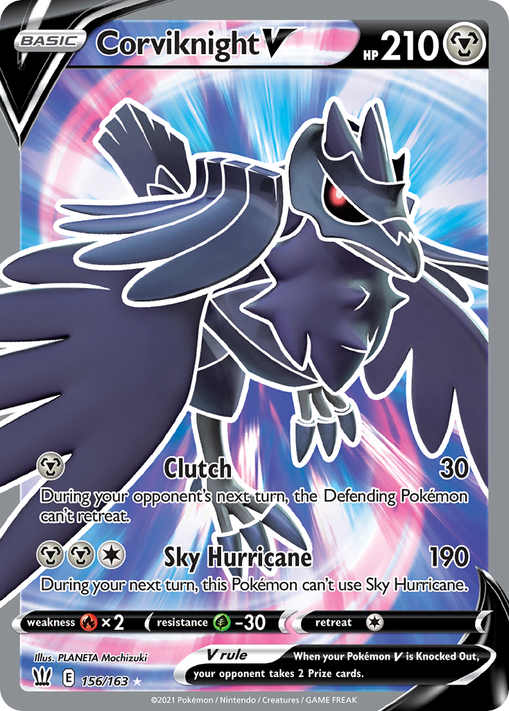 Corviknight V - 156/163 - Battle Styles