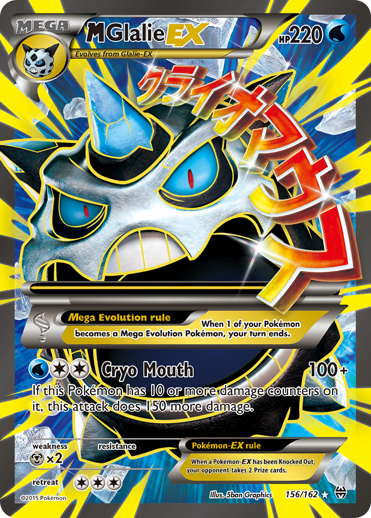 M Glalie-EX - 156/162 - BREAKthrough