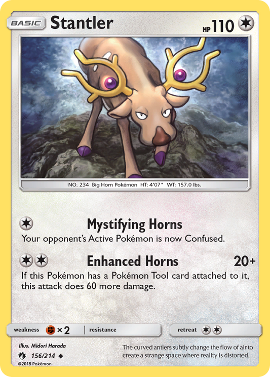 Stantler - 156/214 - Lost Thunder