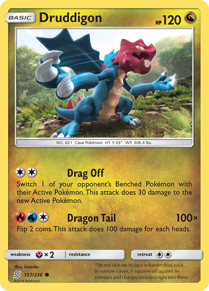 Druddigon - 157/236 - Unified Minds