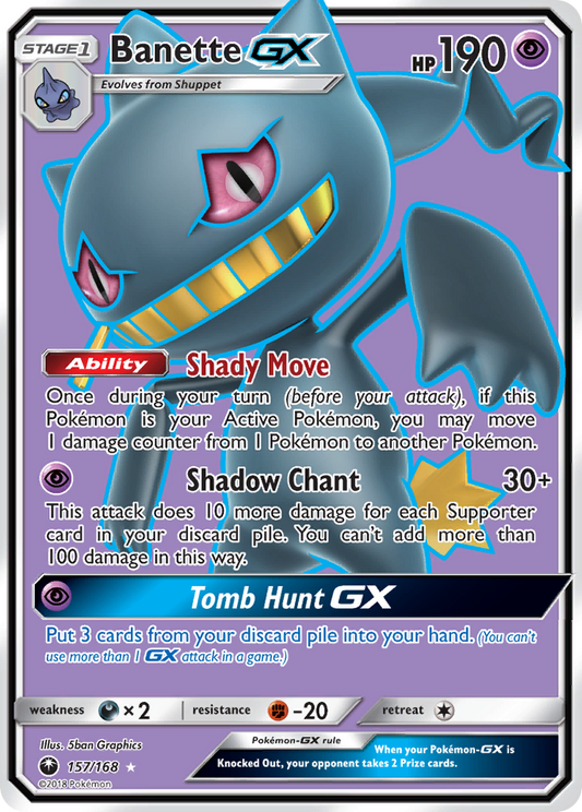 Banette-GX - 157/168 - Celestial Storm