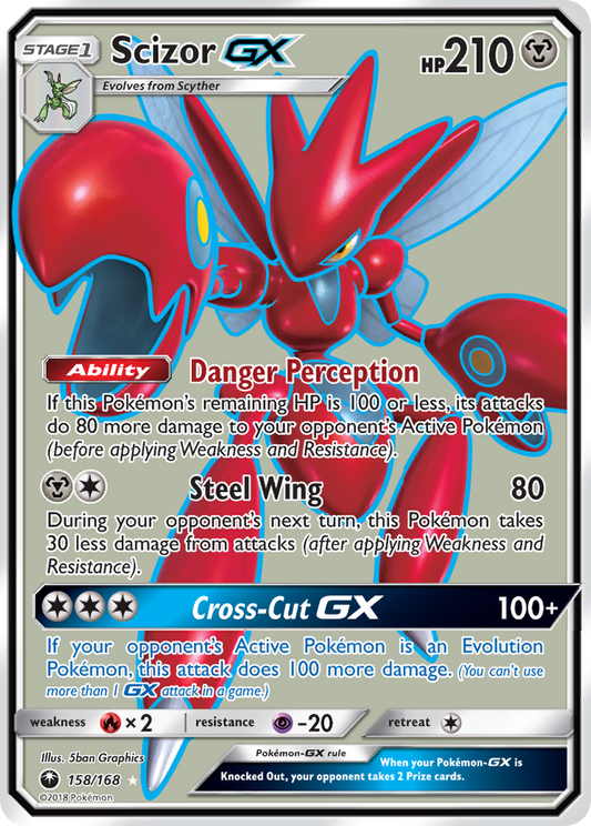 Scizor-GX - 158/168 - Celestial Storm