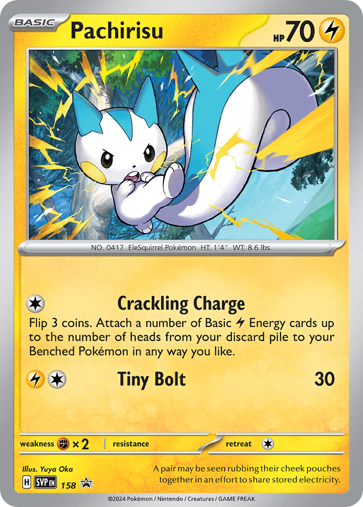 Pachirisu - 158/165 - Scarlet & Violet Promos