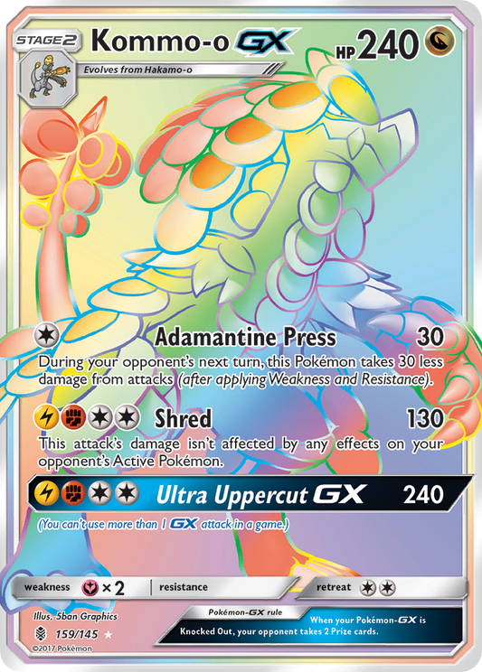 Kommo-o-GX - 159/145 - Guardians Rising