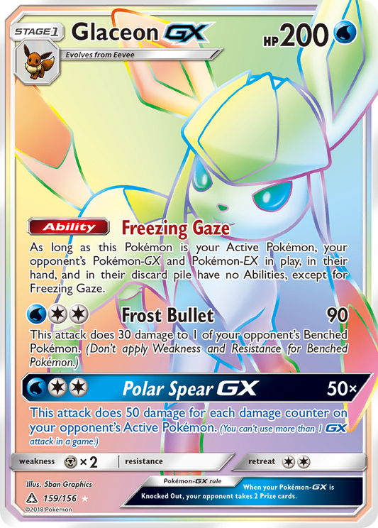 Glaceon-GX - 159/156 - Ultra Prism