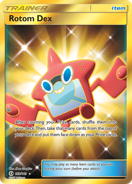 Rotom Dex - 159/149 - Sun & Moon