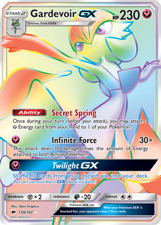 Gardevoir-GX - 159/147 - Burning Shadows