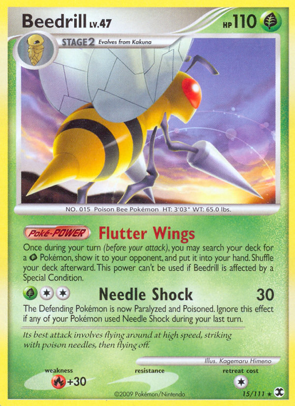 Beedrill - 015/111 - Rising Rivals